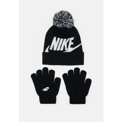 Abbildung von Nike Sportswear POM Beanie Glove SET Fingerhandschuh für Kinder, Größe: 54 57, Black