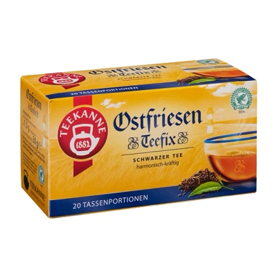 Abbildung von Teekanne Ostfriesen Teefix Tassenportion, 0.03 von FROG.coffee