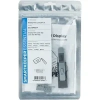 Abbildung von SmartKeeper ESSENTIAL / 4 x Display Port Blockers + Key Grau