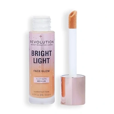 Abbildung von Makeup Revolution Bright Light FACE GLOW Highlighter, Größe: 23 ml, Illuminate medium