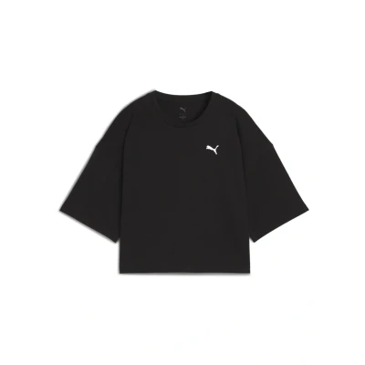 Abbildung von Puma Tshirt basic, Damen, Größe: Large, Black
