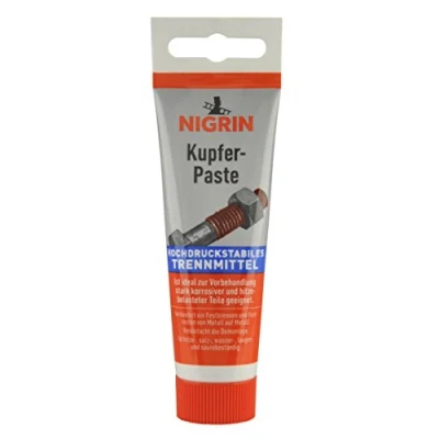 Abbildung von NIGRIN Kupfer Paste, ideal zur Vorbehandlung, hochdruckstabiles Trennmittel, 50 g