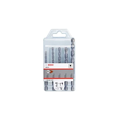 Abbildung von Bosch Professional 5 tlg. HEX Betonbohrer Set (für Beton, 4/5/6/8/10 mm, Zubehör Schlagbohrmaschine)