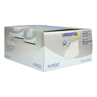Abbildung von Urgotül 10x10 cm Wundgaze Spender