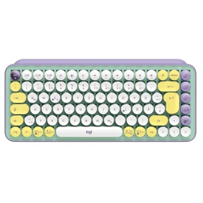 Abbildung von Logitech POP Keys Bluetooth Tastatur daydream mint
