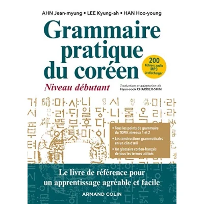 Abbildung von Grammaire pratique du coréen Niveau débutant: débutant