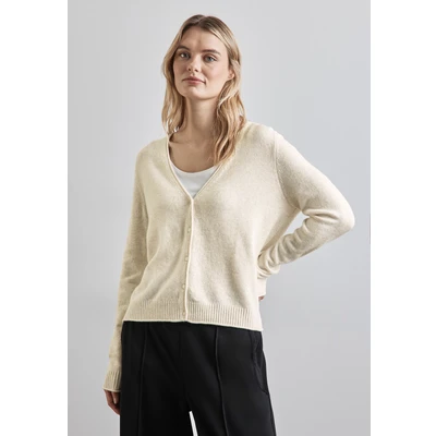 Abbildung von Street One Strickjacke, Damen, Größe: 44, Weiß