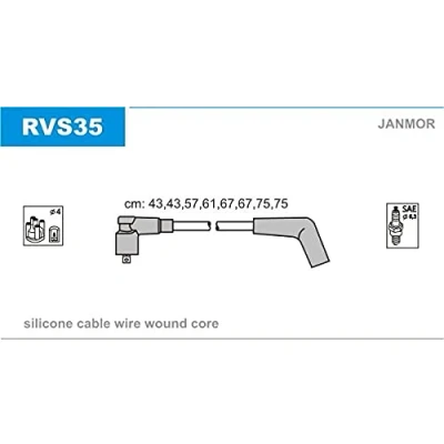 Abbildung von JANMOR RVS35 Zündkabelsatz LAND ROVER: Range Rover 2