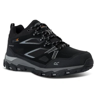 Abbildung von Herren Wandern Stiefel Wasserdicht Holcombe 3 Low. dunkelbraun