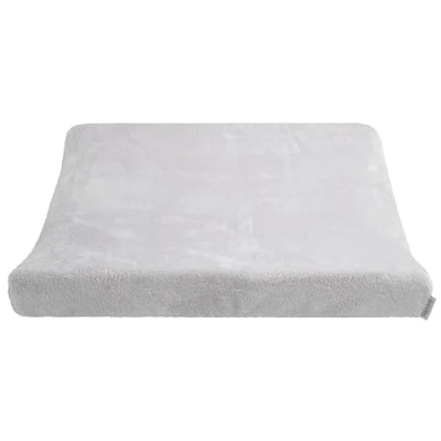 Abbildung von Baby&#039;s Only Wickelauflagenbezug Cozy für alle Standard Wickelauflagen Aus Teddy Stoff Bezug Wickelauflage Jungen und Mädchen 45x70 cm Dusty Grey