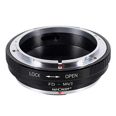 Abbildung von K&amp;F Concept FD M4/3 Objektivadapter Canon Adapter Objektiv Adapterring für FL