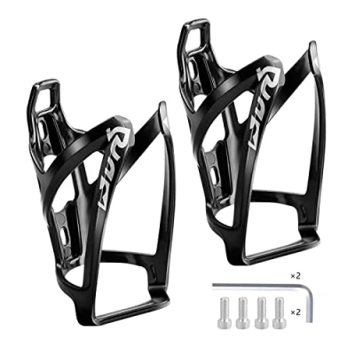 Abbildung von FIBOUND 2 Pcs Flaschenhalter Fahrrad,Trinkflaschenhalter,Flasche Bike Getränkehalter,Käfig Universal Getränkehalter Fahrrad mit Schrauben,Sehr Gut Geeignet Rennrad, Mountainbike
