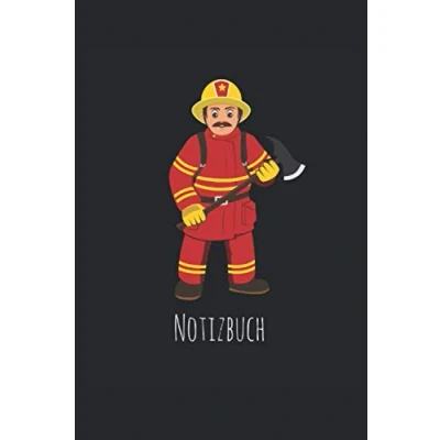 Abbildung von Feuerwehr Notizbuch: Tolles Notizbuch mit 120 gepunkteten Seiten im DIN A5 Format