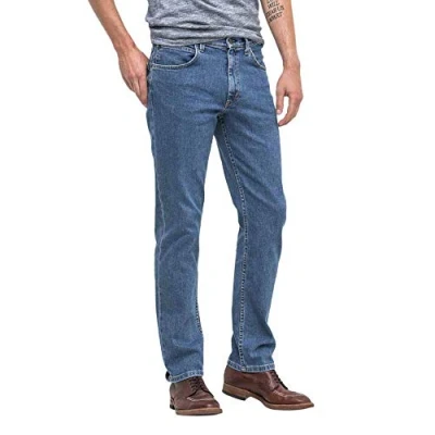 Abbildung von Lee Herren Brooklyn Straight Jeans,Mid Stonewash,31W / 34L