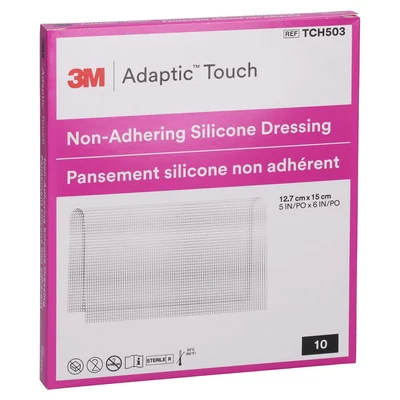 Abbildung von Adaptic Touch 12,7x15 cm nichthaft.Sil.W 10 St