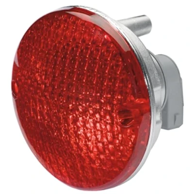 Abbildung von HELLA Nebelschlussleuchte Halogen 12V Einbau CCC Lichtscheibenfarbe: rot Stecker: Flachstecker hinten 2NE 302 252 037