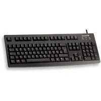 Abbildung von CHERRY G83 6105, Kabelgebundene Tastatur für Industrieanwendungen, Deutsches/Kyrillisches Layout (QWERTZ), Abriebfeste Tasten, Leicht zu Reinigen, Schwarz