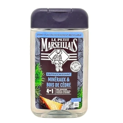 Abbildung von Le Petit Marseillais Duschgel mit Zedernholz und Mineralien 250 ml