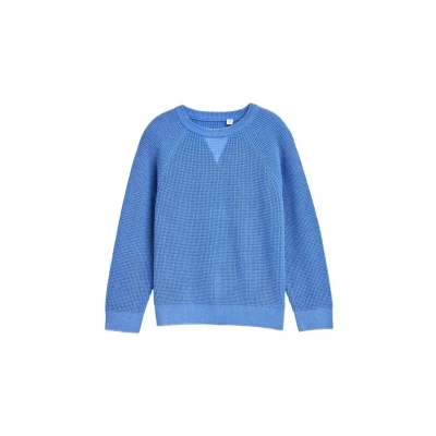 Abbildung von TOM Tailor Strickpullover für Kinder, Größe: 92/98, Soft mid blue