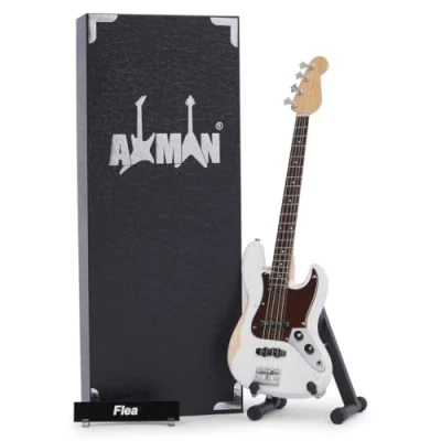 Abbildung von AXMAN Flea Miniatur Gitarren Replik Musikgeschenke handgefertigte Verzierung
