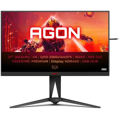 Abbildung von AOC Agon AG275QXN 27&quot; Gaming Monitor, 2560x1440, 170Hz, 400cd/​m², 1ms LED Monitor