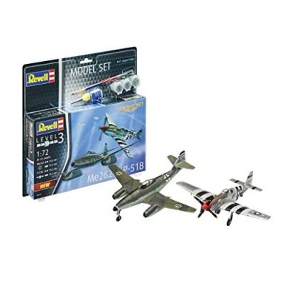 Abbildung von 1:72 Model Combat Set Me262 &amp;amp P 51B