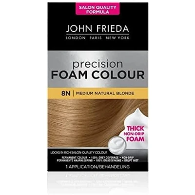 Abbildung von John Frieda Precision Foam Farbnummer 8N, mittel naturblond, 1 Stück