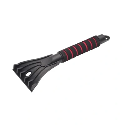 Abbildung von ToM PaR Kratzer Auto Eiskratzer Scheibenkratzer Für eine dünne Eis und Frostschicht Ergonomischer Warmer Soft Touch Griff Nicht kratzend Temperaturbeständig Länge: 30 cm Rot