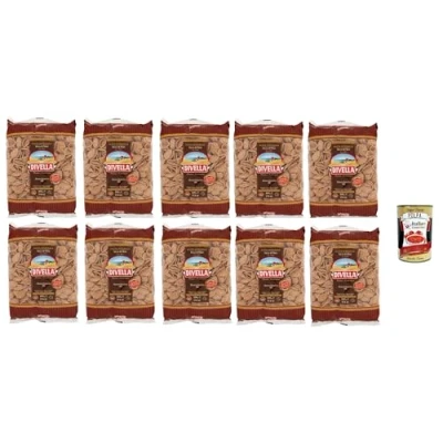 Abbildung von 10x Pasta Divella Orecchiette integrale n. 86 Vollkor italienisch Nudeln 500 g + Italian Gourmet polpa 400g