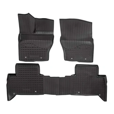 Abbildung von Norm Liners 3D Gummimatten Auto Matten Fussmatten Kompatibel mit Discovery 5, ab 2016, Rand cca 4cm, Allwetter, 4Tlg, Premium Qualität