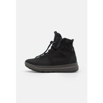 Abbildung von ECCO Solice Schnürstiefelette, Damen, Größe: 37, Black Schuhe