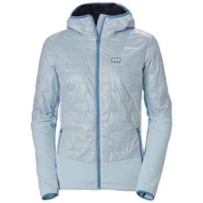 Abbildung von Helly Hansen Damen Lifaloft Hybrid Insulator Jacke, Ice Blue, XL