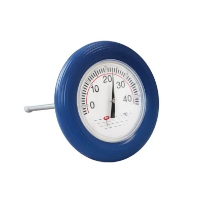 Abbildung von EVOLUTION Schwimmthermometer Schwimmring ⌀ 18 cm mit Schnur Temperatur Messung C Pool Schwimmbad