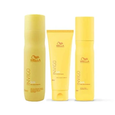 Abbildung von Wella Invigo Sun Shampoo 250 ml + Conditioner 200ml