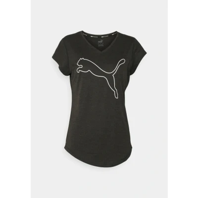 Abbildung von PUMA VELOCITY All Over Print Running Tee Women, Kleidung, Schwarz, M