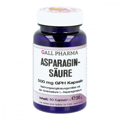 Abbildung von Asparaginsäure 500 mg Gph Kapseln