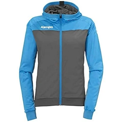 Abbildung von Kempa Trainingsjacke, Damen, Größe: Medium, Anthra kempablau