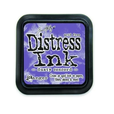 Abbildung von Ranger Distress Inks pad dusty concord stamp TIM21445 Tim Holtz
