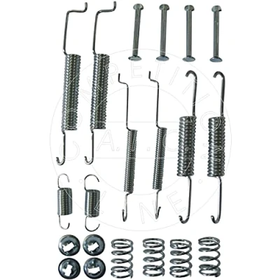 Abbildung von AIC 53672 Zubehörsatz, Bremsbacken Hinterachse beidseitig SKODA: Fabia 2 Combi, Felicia 1 Pickup, Roomster Praktik, VOLKSWAGEN: Lupo / 3L