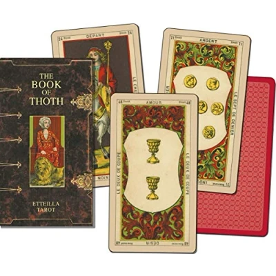 Abbildung von Lo Scarabeo Karten: Etteilla: Das Buch Toth Tarot Verkaufskarton