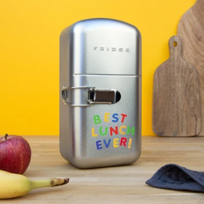 Abbildung von SuckUK Lunchbox Kühlschrank Vesperdose mit Aufklebern