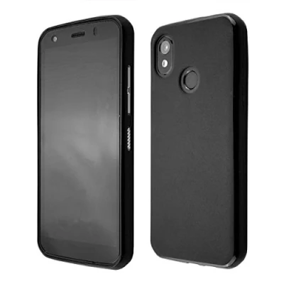 Abbildung von caseroxx TPU Hülle kompatibel mit Cat S52, Handy Tasche (TPU in schwarz)