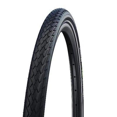 Abbildung von Schwalbe Performance Line HS 620 Green Marathon (23 622) 28&quot; schwarz/reflex