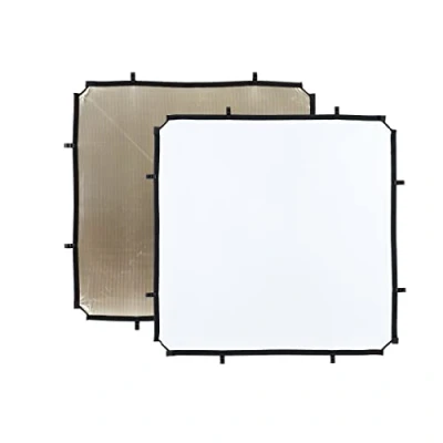 Abbildung von Manfrotto LL LR81102R Skylite Diffusor Rapid Kleiner Stoff 1,1 x m, schwarz Samt
