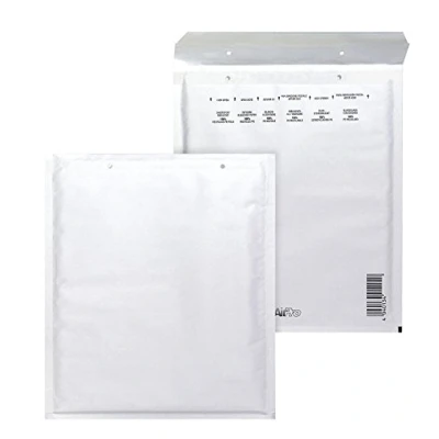 Abbildung von AirPro Luftpolstertasche Größe W13 (225x170x5mm) haftklebend weiß 80g FSC 100 Stück