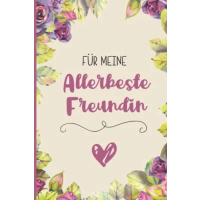 Abbildung von Geschenk für allerbeste Freundin: Notizbuch Freundschaft Danke das es dich gibt Geschenk, Kleinigkeit BFF und Lieblingsfreundinnen, Freundinnen Geschenkidee Lieblingsmenschen