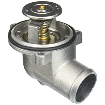Abbildung von WAHLER 4275.87D Kühlwasserthermostat 87 mit Dichtung Gehäuse MERCEDES BENZ: E Klasse T modell, CLK Cabrio, W124 Limousine
