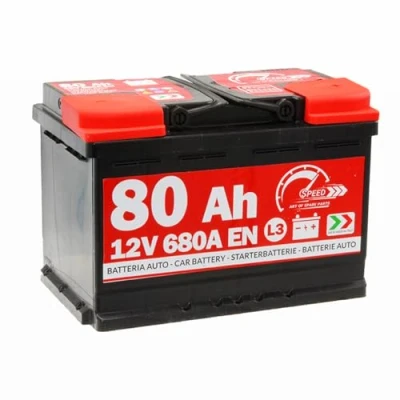 Abbildung von AUTOBATTERIE Original Speed L3 80 Ah 12 V 680 A Pluspol RECHTS (278 x 190 175)