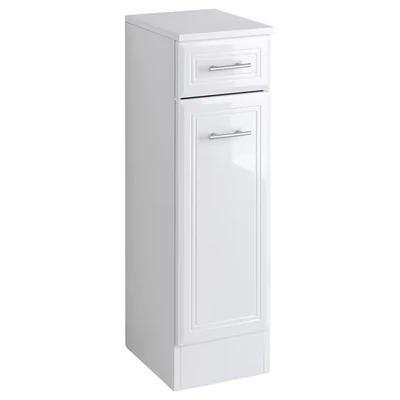 Abbildung von welltime Unterschrank Neapel Breite 25 cm, mit Hochglanzfronten und eleganter Fräsung