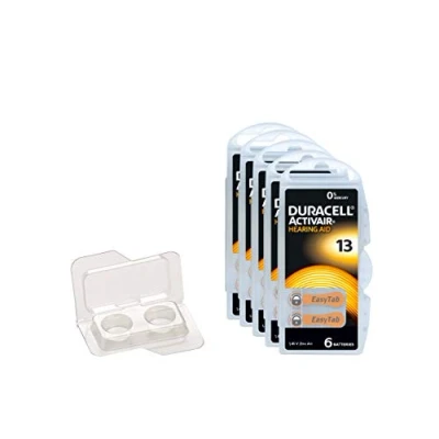 Abbildung von wns emg world Big Box Pack Activair Typ 13 Hörgerätebatterie PR48 ZL2, 30 Stück